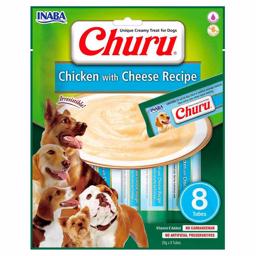 Inaba Churu Recept Cream Treats 20g x 8 tuber Kyckling & Ost